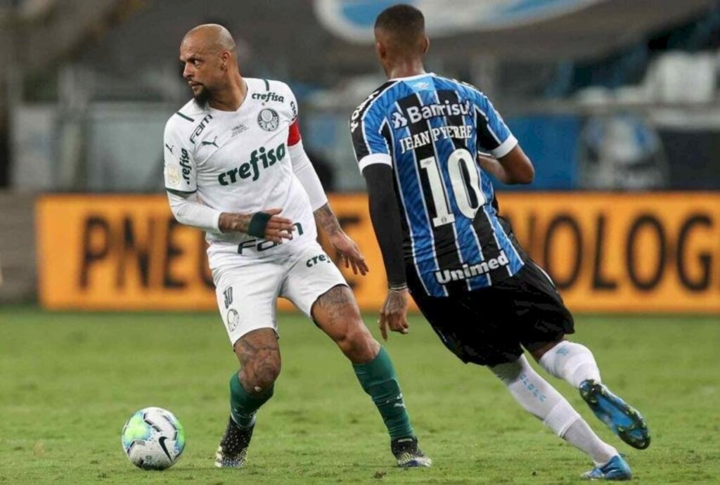 Grêmio encara o Palmeiras nesta quarta pelo Brasileirão