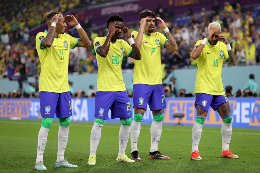 Brasil atropela a Coreia do Sul e está nas quartas