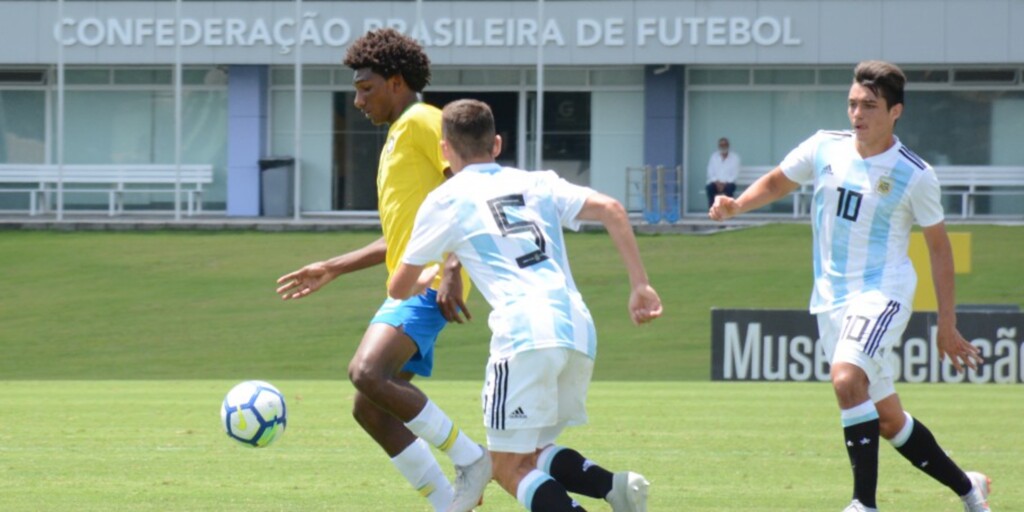 Seleção Sub-17 é superada pela Argentina em amistoso