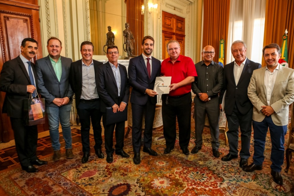 Presidente da ABPA se reúne com o governador Eduardo Leite