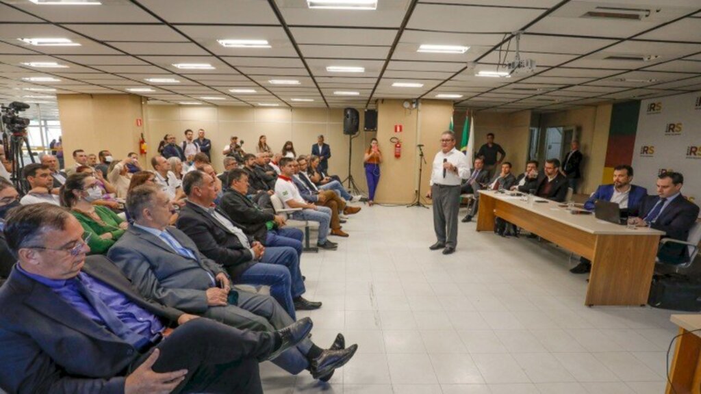 Divulgação - Governador Ranolfo defendeu indíce em sua primeira conversa com o funcionalismo.