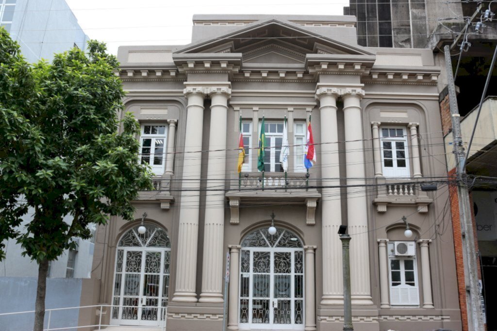 Ascom/PMU - Palácio Borges de Medeiros foi construído em 1927 e é patrimônio histórico da cidade.