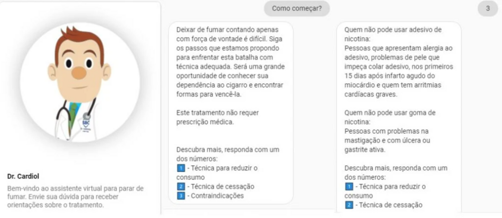 Assistente virtual de app brasileiro ajuda a parar de fumar