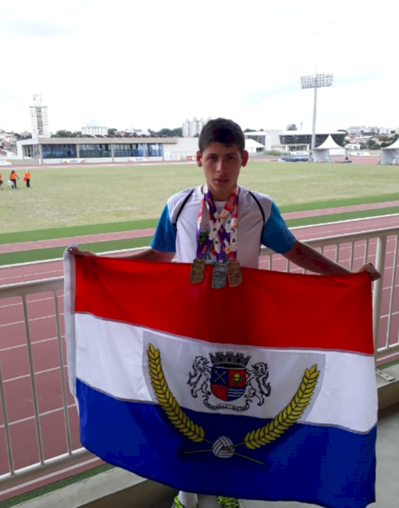 Uruguaianense conquista dois ouros e uma prata nas Paralimpíadas Escolares