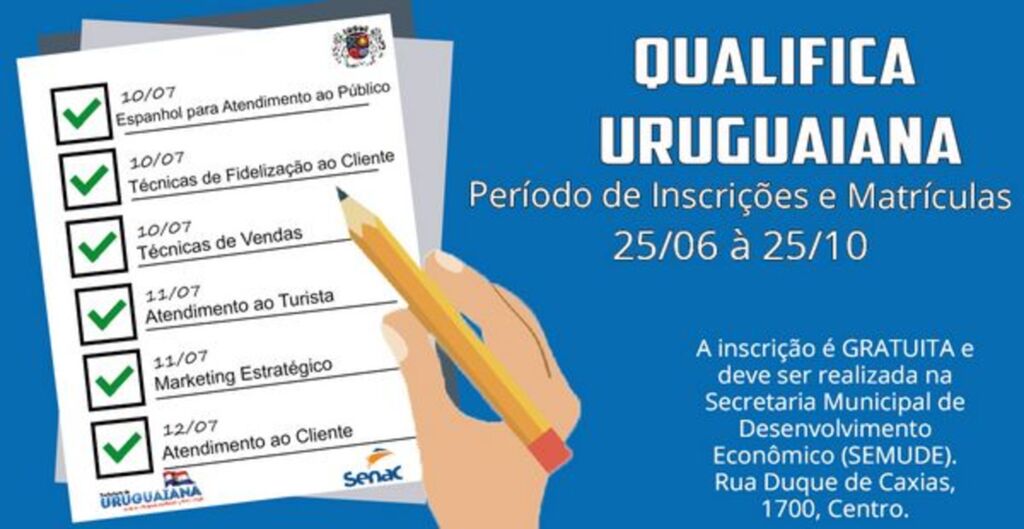 Sorteio do Programa Qualifica Uruguaiana é realizado