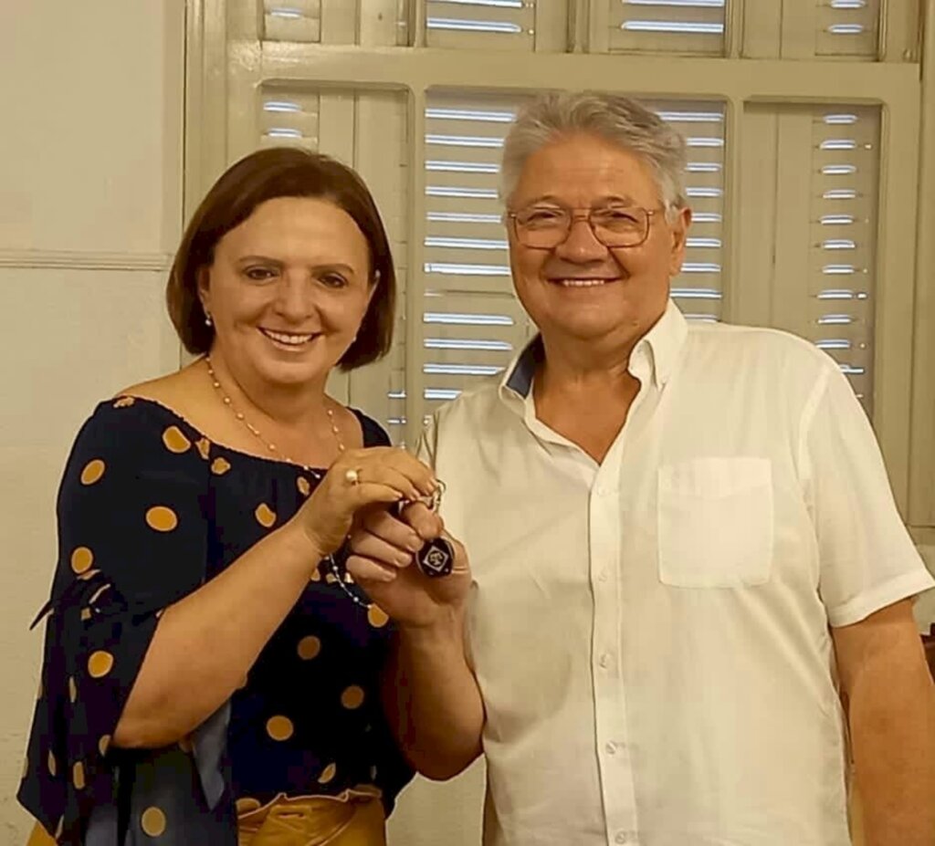 Divulgação - Empresário, que é o novo presidente da Sociedade Italiana Anita Garibadi, recebeu as chaves