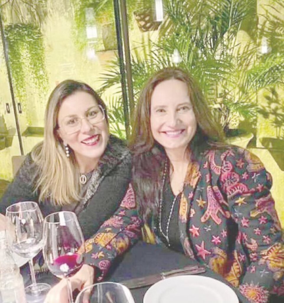 Divulgação - Em Porto Alegre, o encontro das primas Laura Tavares Nicoloso e Inês Nicoloso de Castro