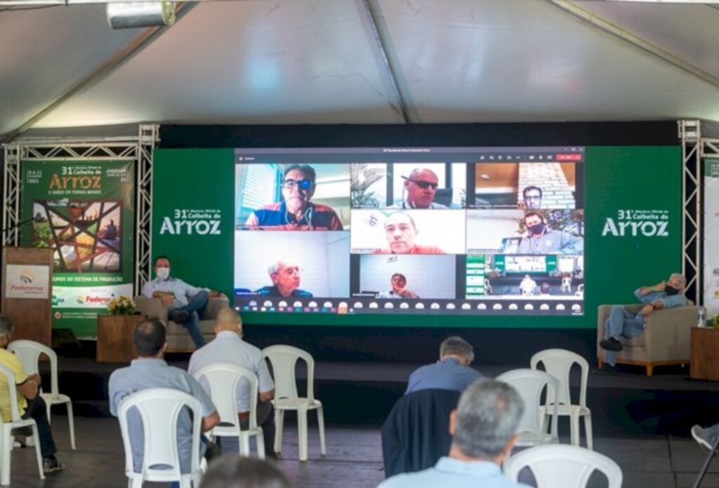 Painéis e reuniões ocorrerão na Abertura da Colheita do Arroz