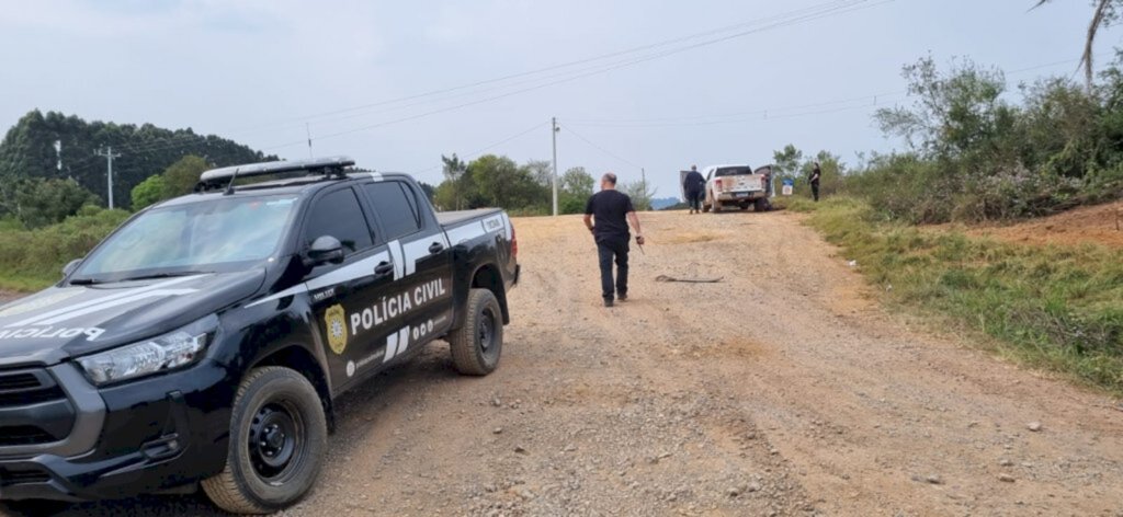 Divulgação/PC - Abordagem aconteceu no interior de Lavras do Sul