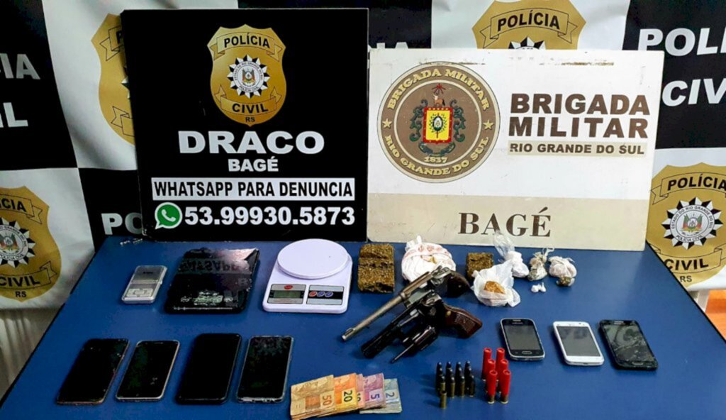 Prisão em flagrante por tráfico de drogas