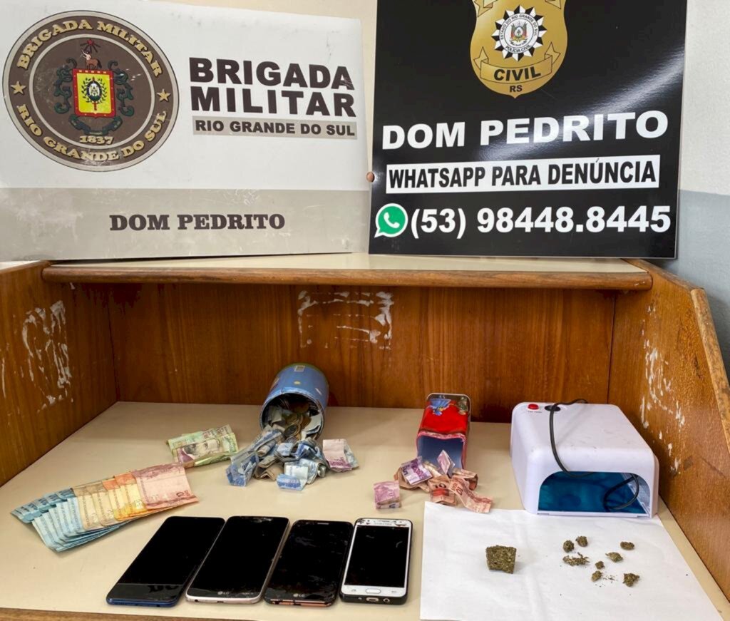 Divulgação/PC - Material apreendido pela polícia