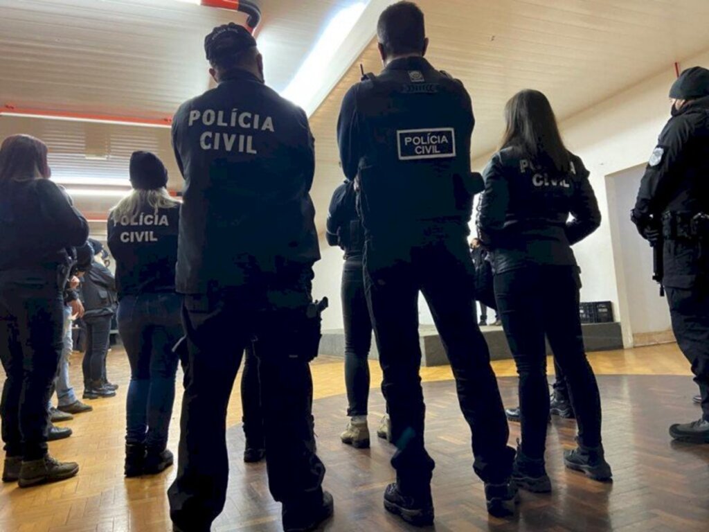 Divulgação/Polícia Civil - Operação envolveu policiais de vários estados