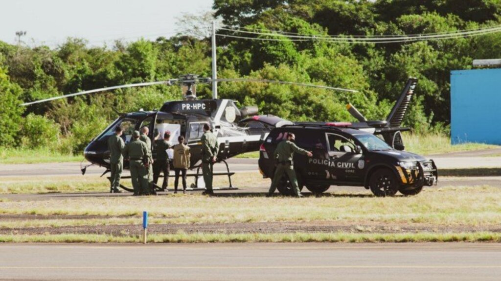 Grégori Bertó/Especial FS - Aeronaves são utilizadas para o transporte dos imunizantes