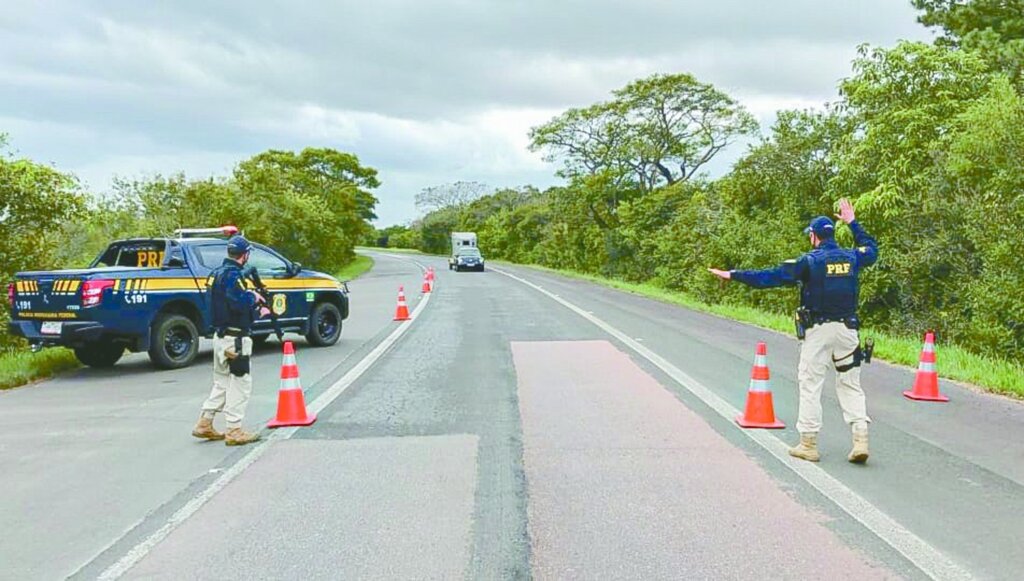 Divulgação/FS - Fiscalização é intensificada nas rodovias durante o feriadão