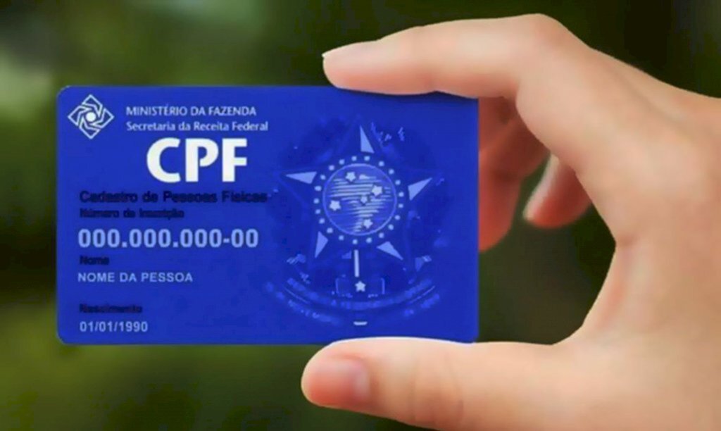 CPF será o único número de identificação geral