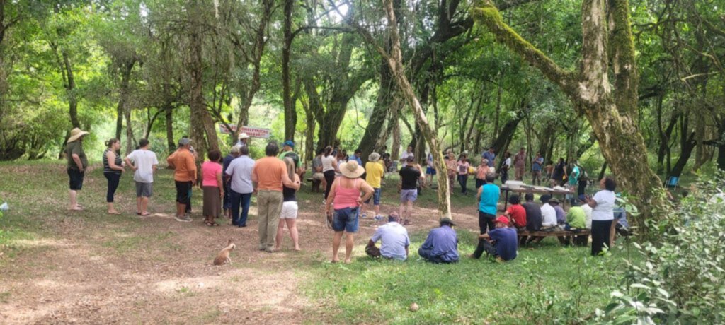 Festa no Camaquã por arquivo de projeto de mineração