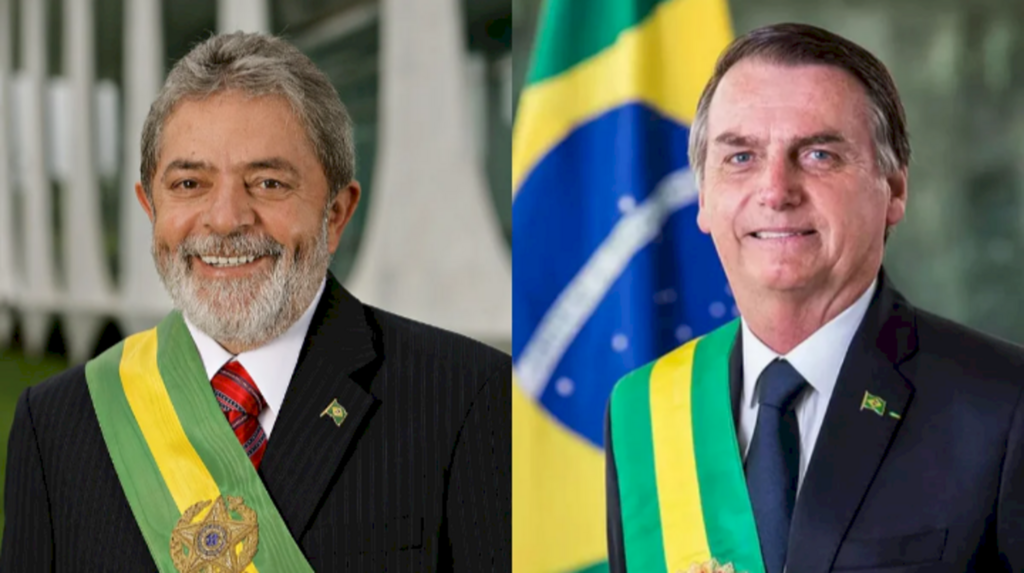 Lula e Bolsonaro estão no segundo turno