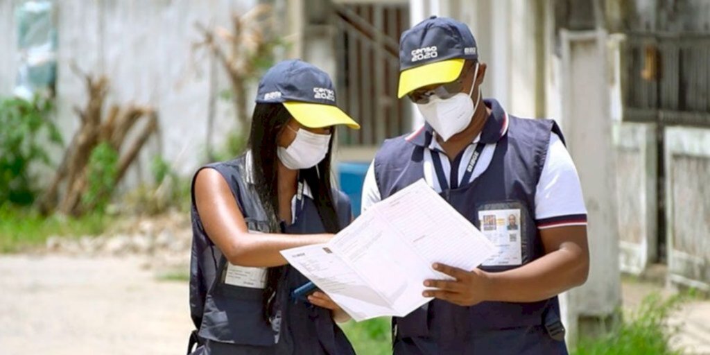 Divulgação/Agência IBGE - Poucas pessoas se recusam a receber os recenseadores