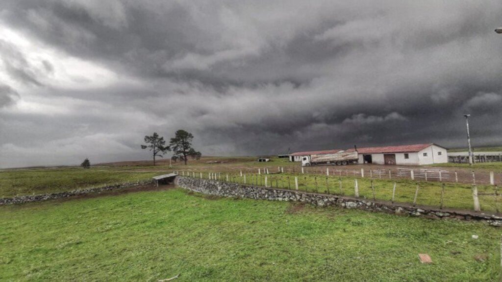 É chuva