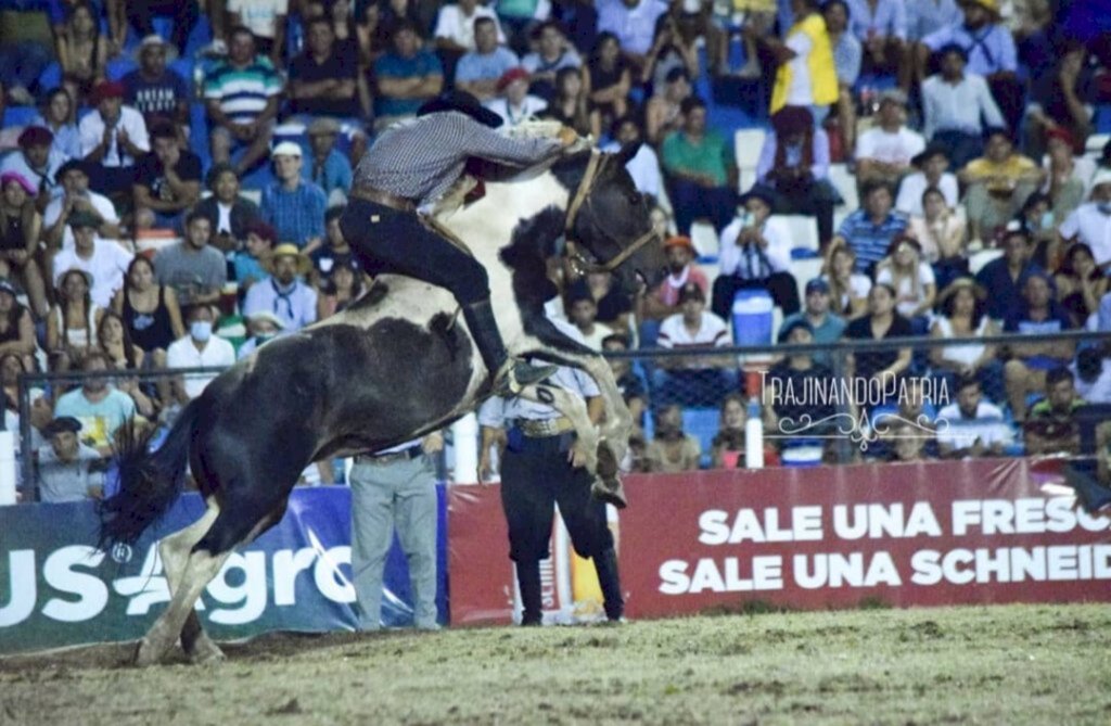 Ginete conquista título em maior rodeio da Argentina