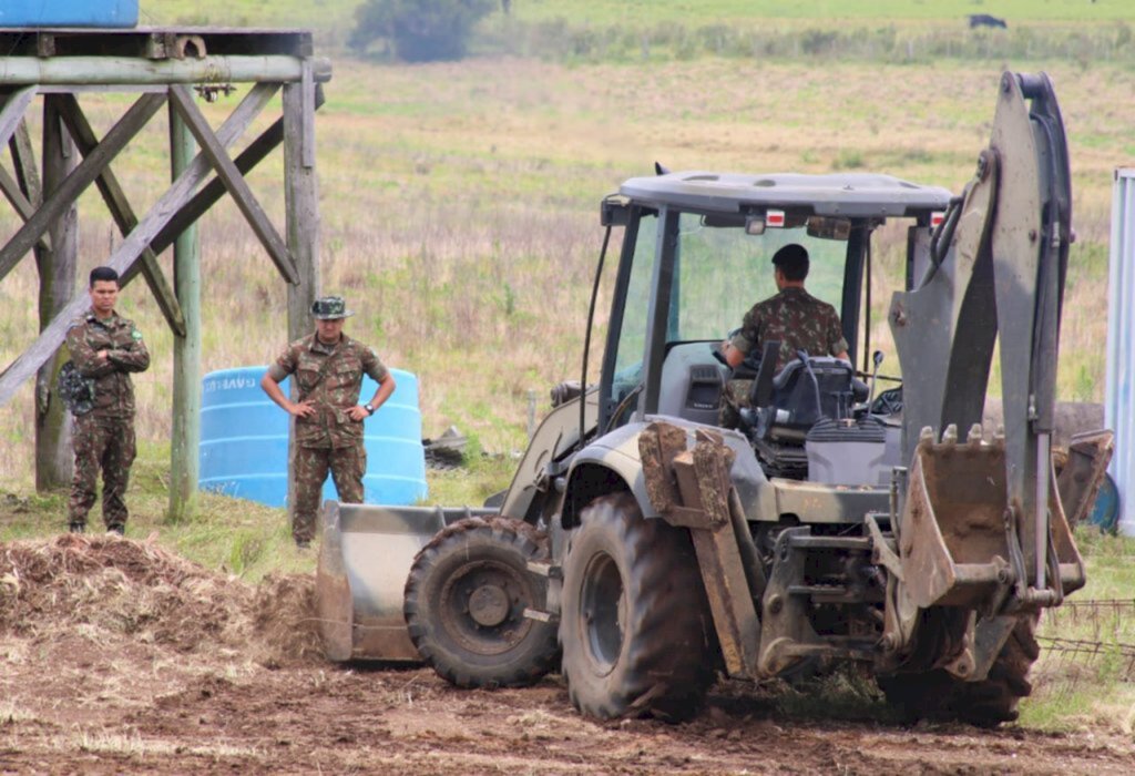 Militares devem retomar trabalho na barragem da Arvorezinha