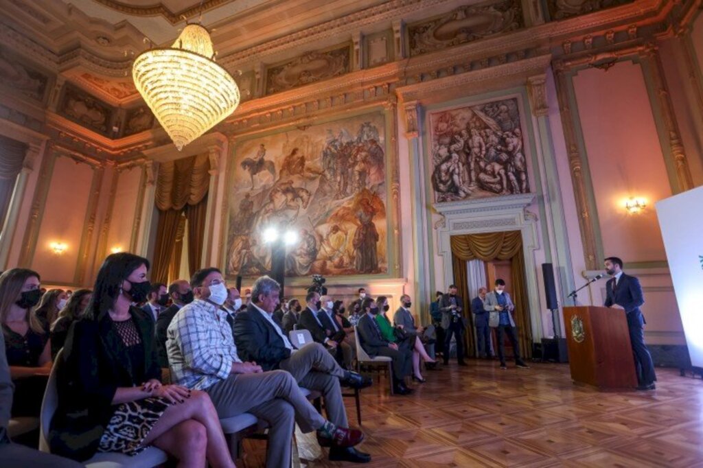 Felipe Dalla Valle/Especial FS - Tudo Fácil Empresas foi lançado no Palácio Piratini