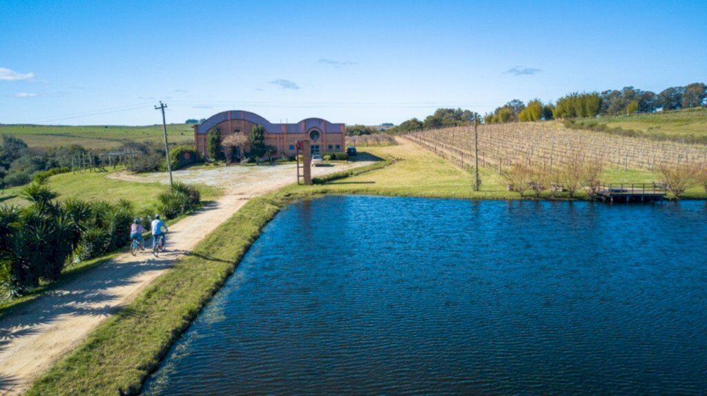 Divulgação - Preparo será em torno do lago da propriedade