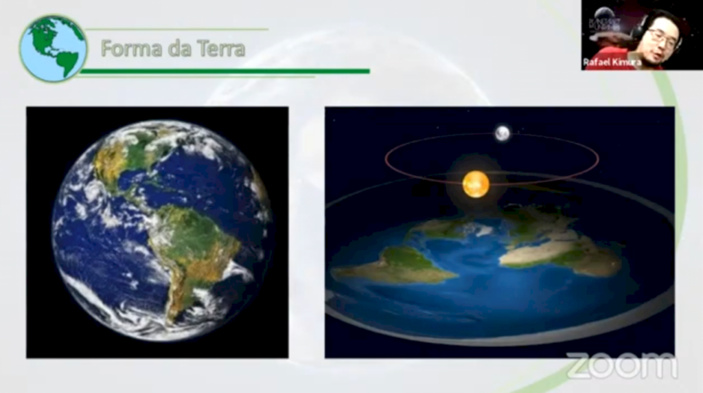 Reprodução/Planetário da Unipampa - Vídeo fala sobre forma e estrutura da Terra