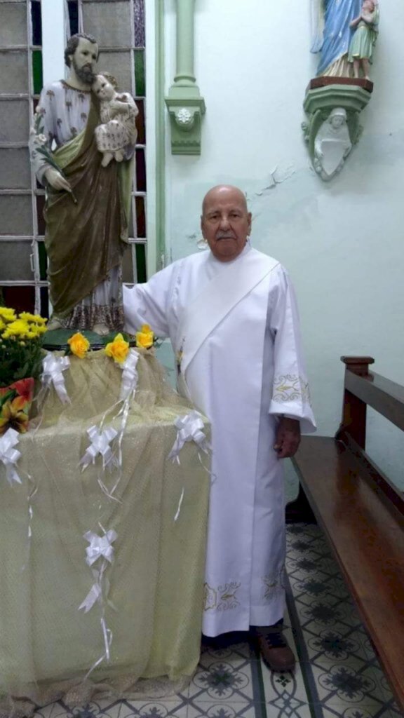 Morre único diácono de Bagé