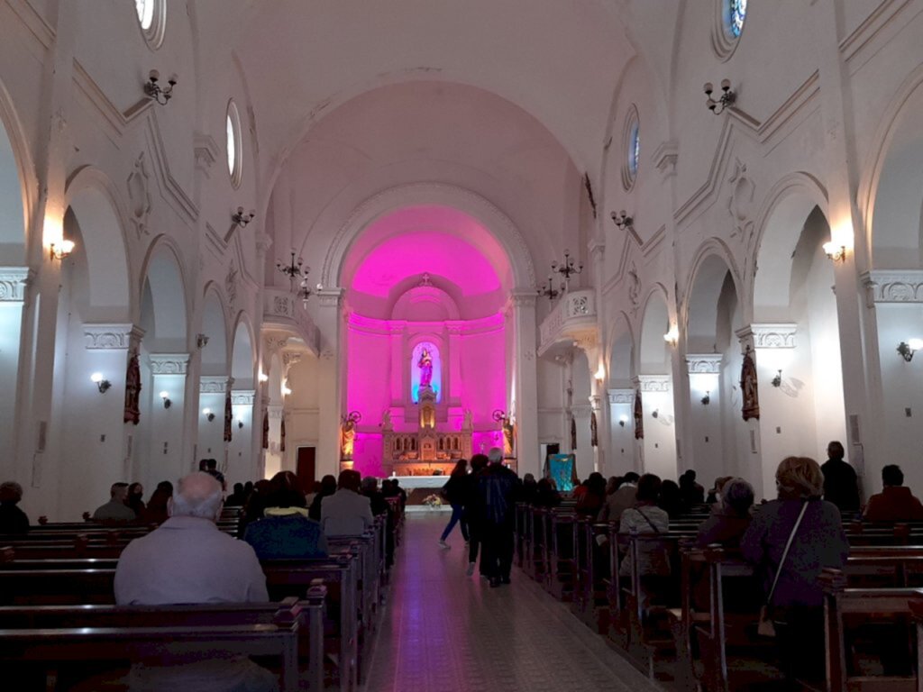 Bispo pede intercessão da copadroeira pelo fim da pandemia