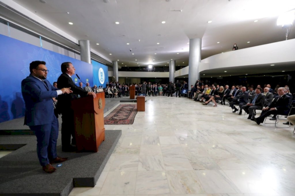 Isac Nóbreja/Especial FS - Evento contou com a presença do presidente Jair Bolsonaro