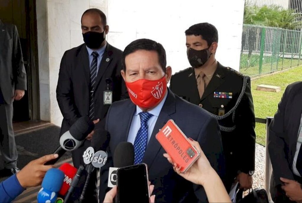 Divulgação - Mourão mandou um abraço para a ?indiada? do Alvirrubro