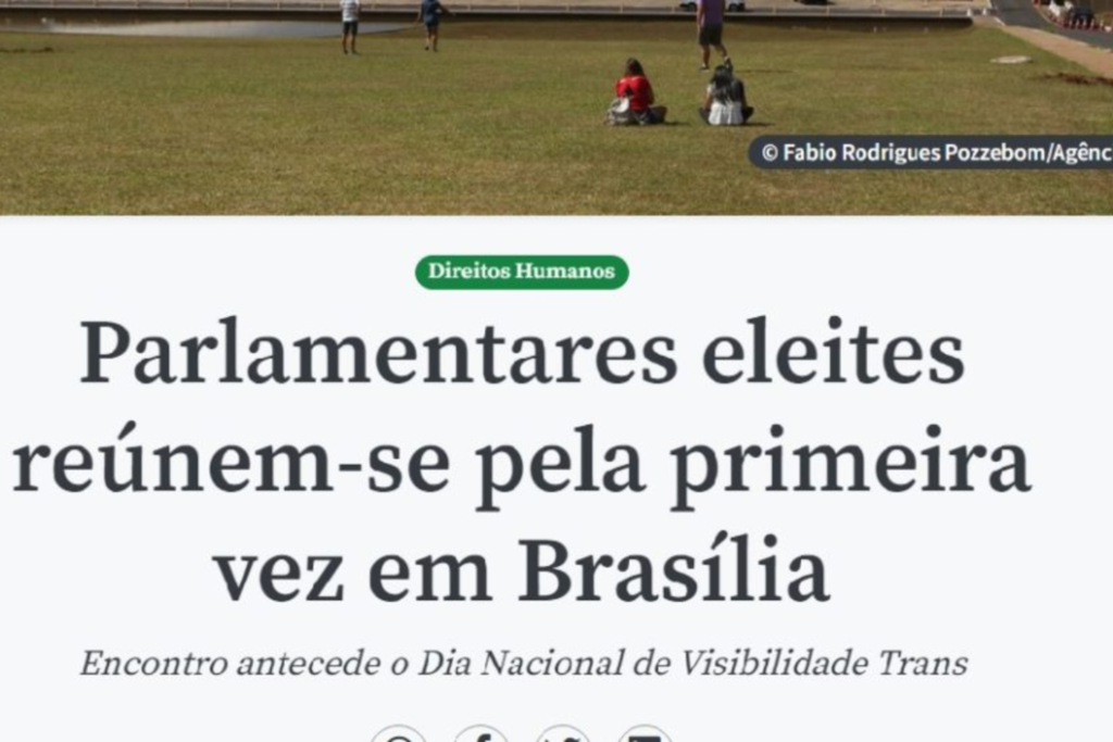 ‘Eleite’, ‘deputade’ e ‘parlamentare’: Agência Brasil usa linguagem neutra em publicação e gera polêmica