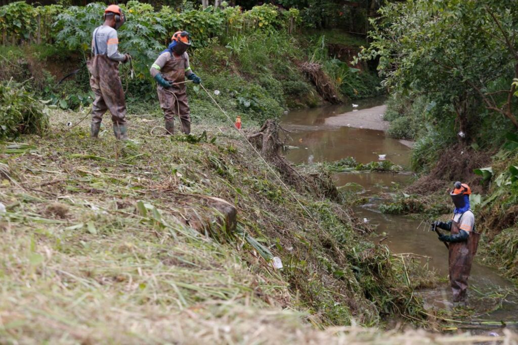 Prefeitura de Joinville realiza limpeza de 300 km de rios, valas e canais