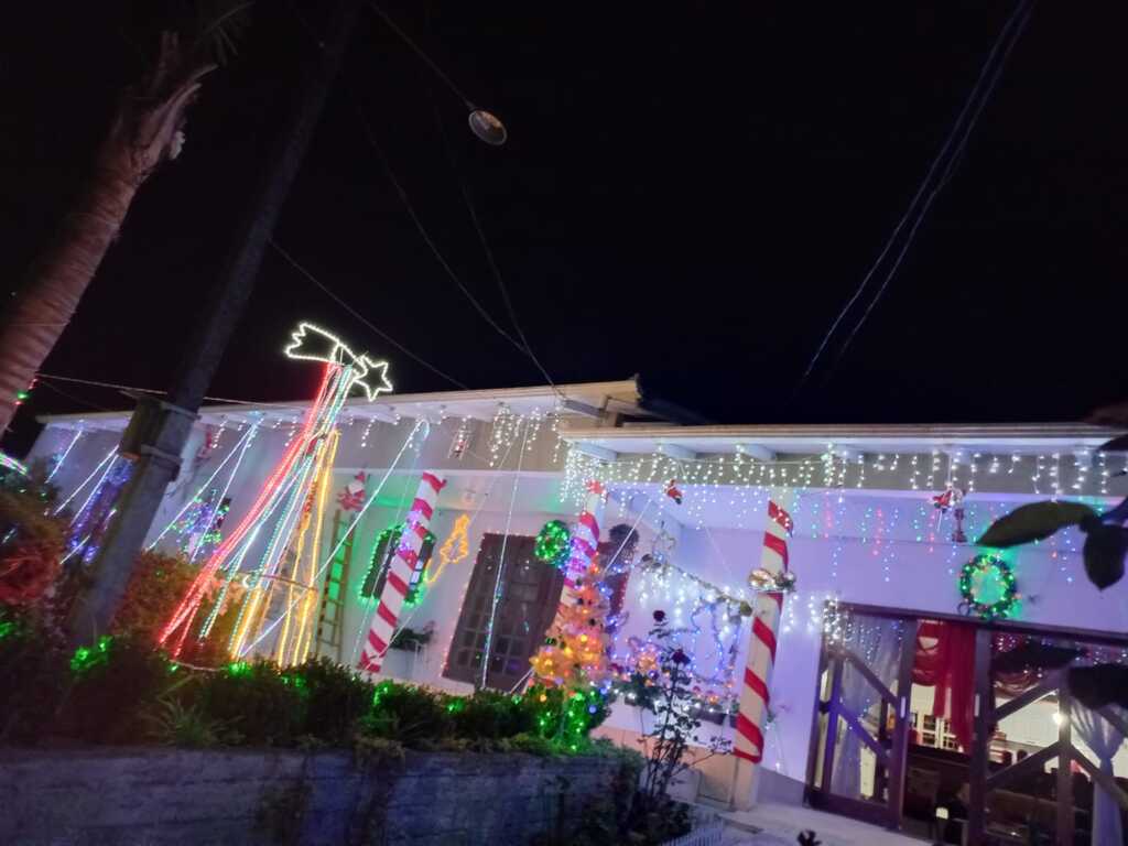 Premiada casa mais enfeitada no Natal de Mafra