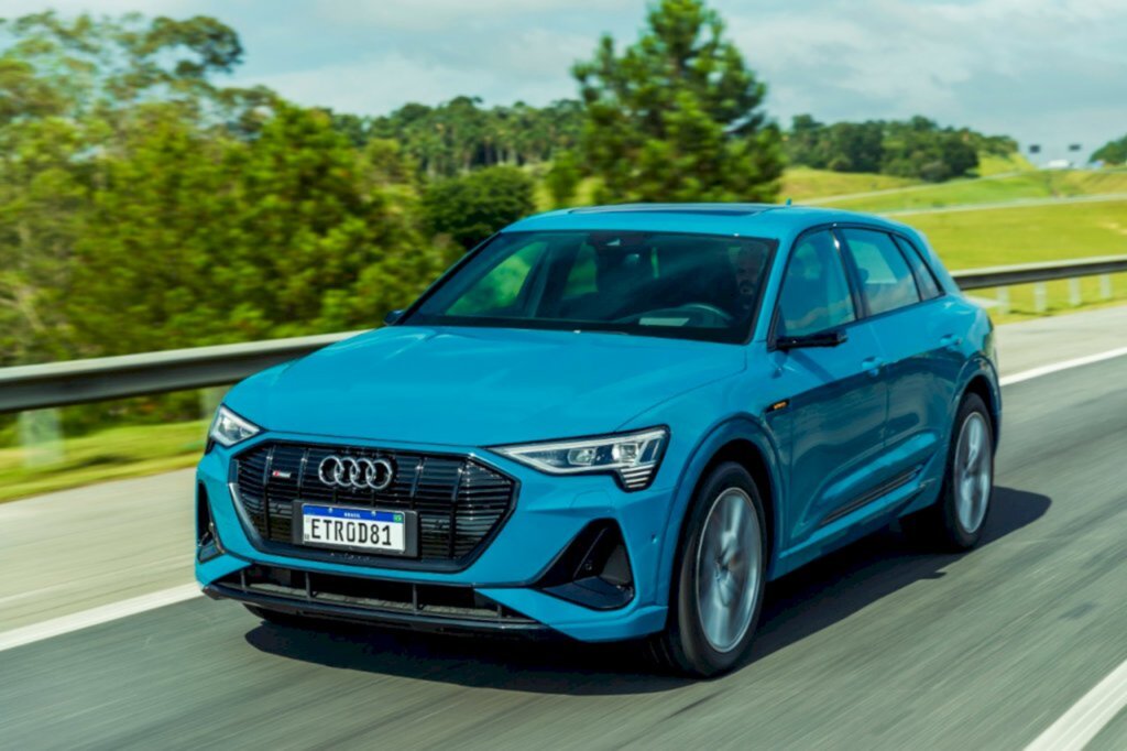 Audi apresenta seu primeiro carro 100% elétrico ao mercado brasileiro