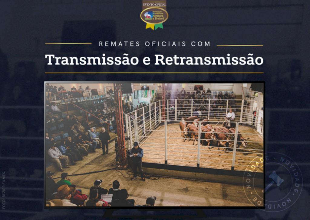 ABHB disponibiliza canal para transmissão dos Remates Oficiais