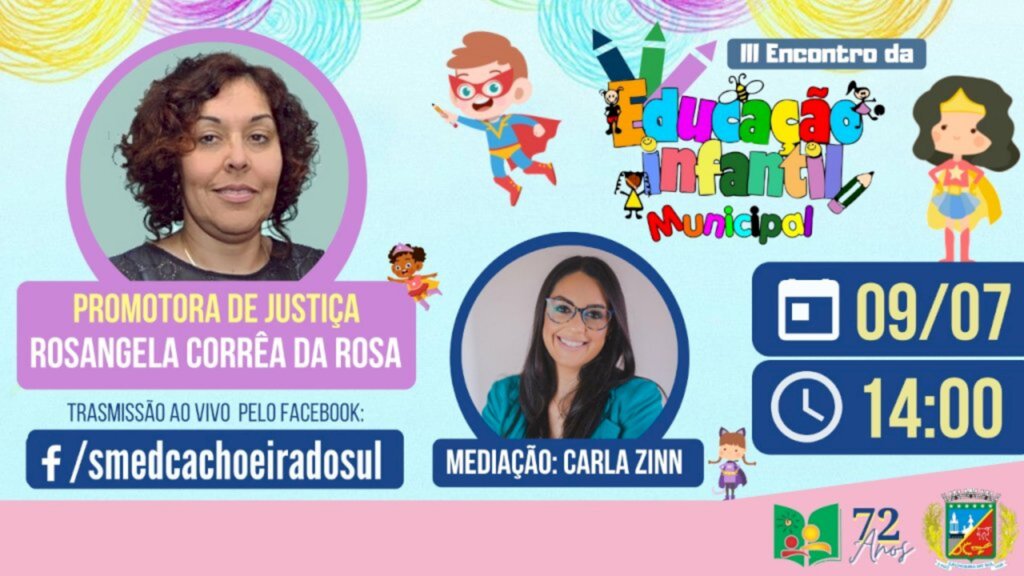 3º Encontro da Educação Infantil Municipal começa nesta quinta