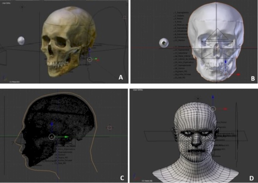 Reconstrução facial identifica desaparecido