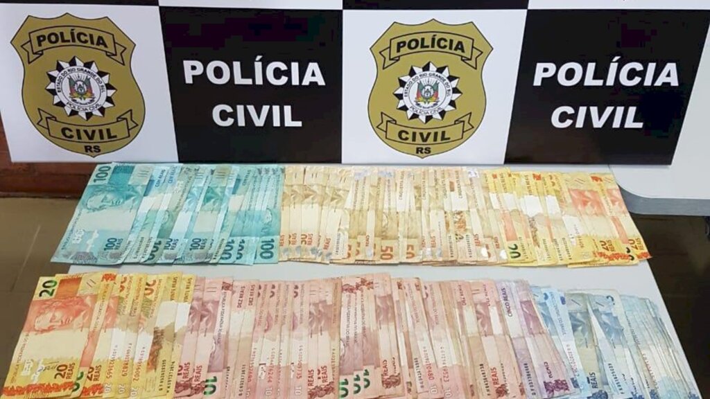 Polícia Civil apreende dinheiro do tráfico de drogas