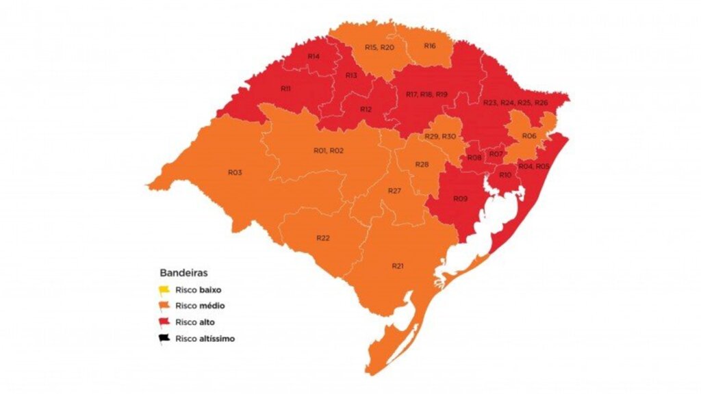 Cachoeira segue na bandeira laranja