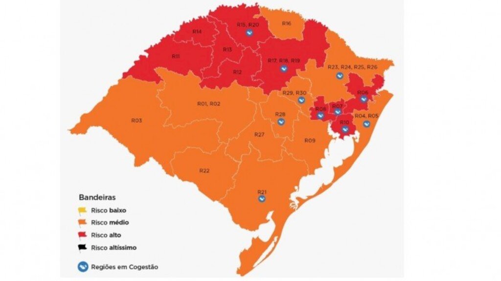 Cachoeira continua na bandeira laranja