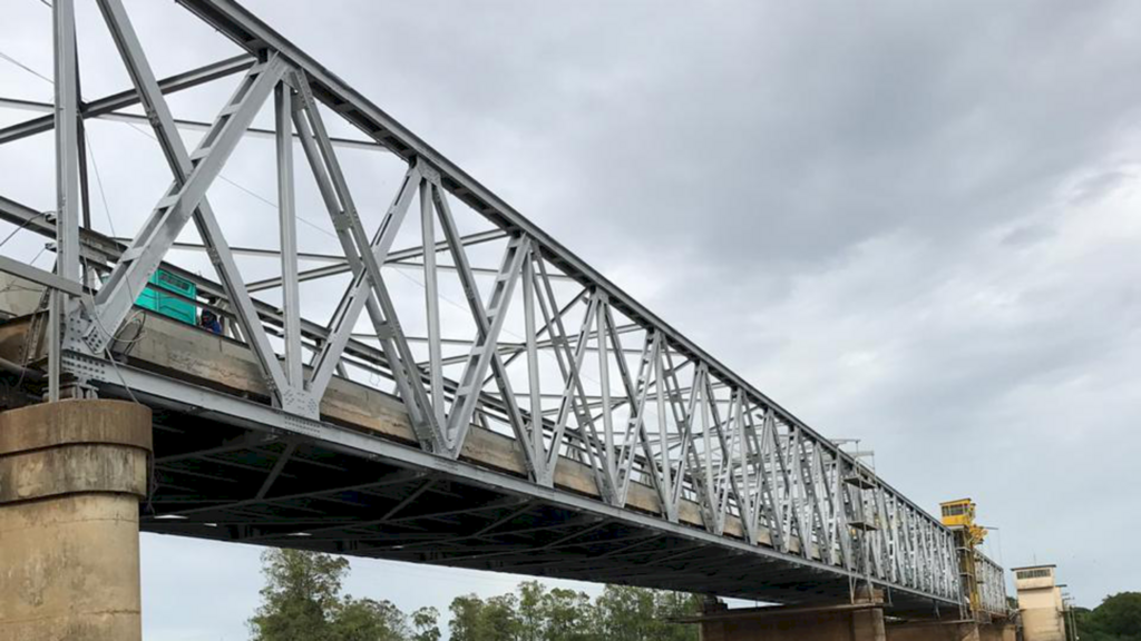 DNIT/RS realiza manutenção na Ponte do Fandango