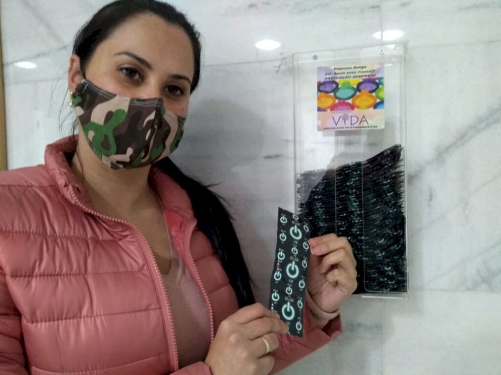 Ambulatório Vida agora tem dispenser com preservativo em dois pontos da cidade