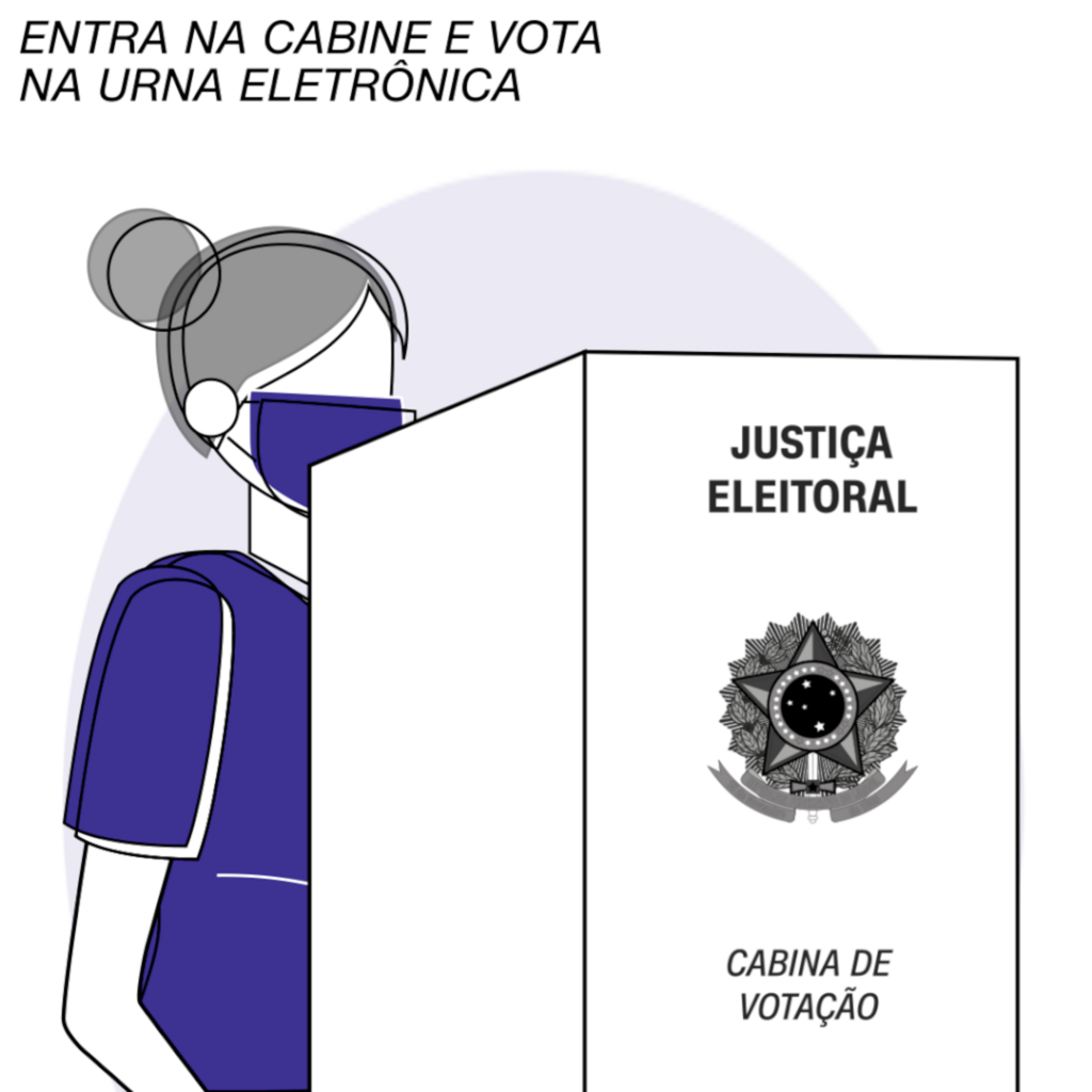 TSE orienta eleitores com covid-19 no dia das eleições