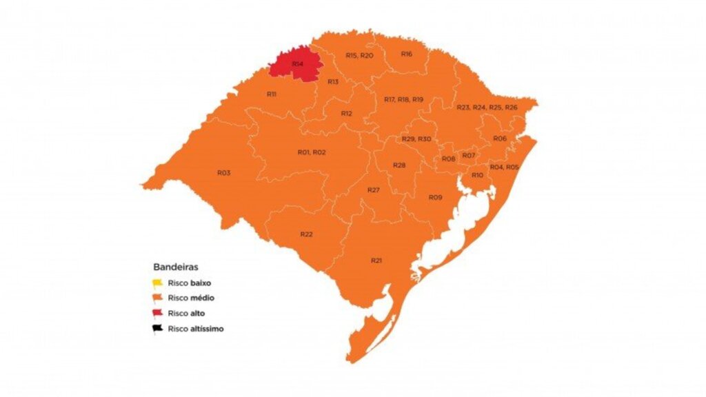 Cachoeira continua na bandeira laranja