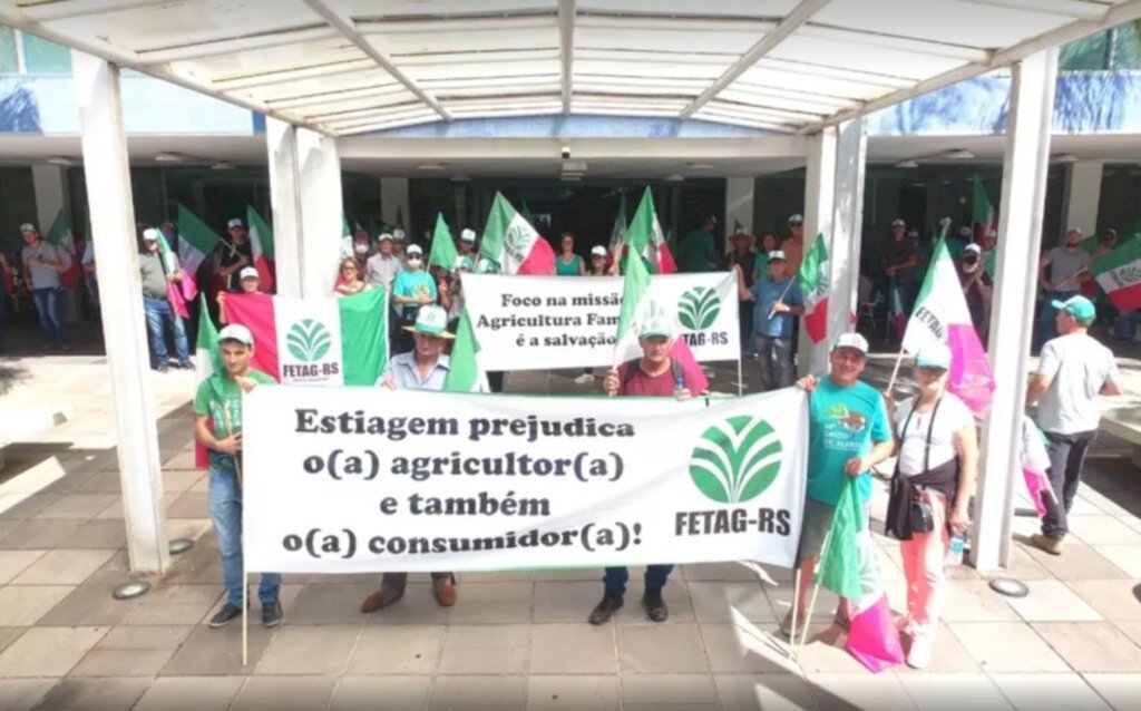 Agricultores do RS cobram ações dos governos federal e estadual para conter impactos da estiagem