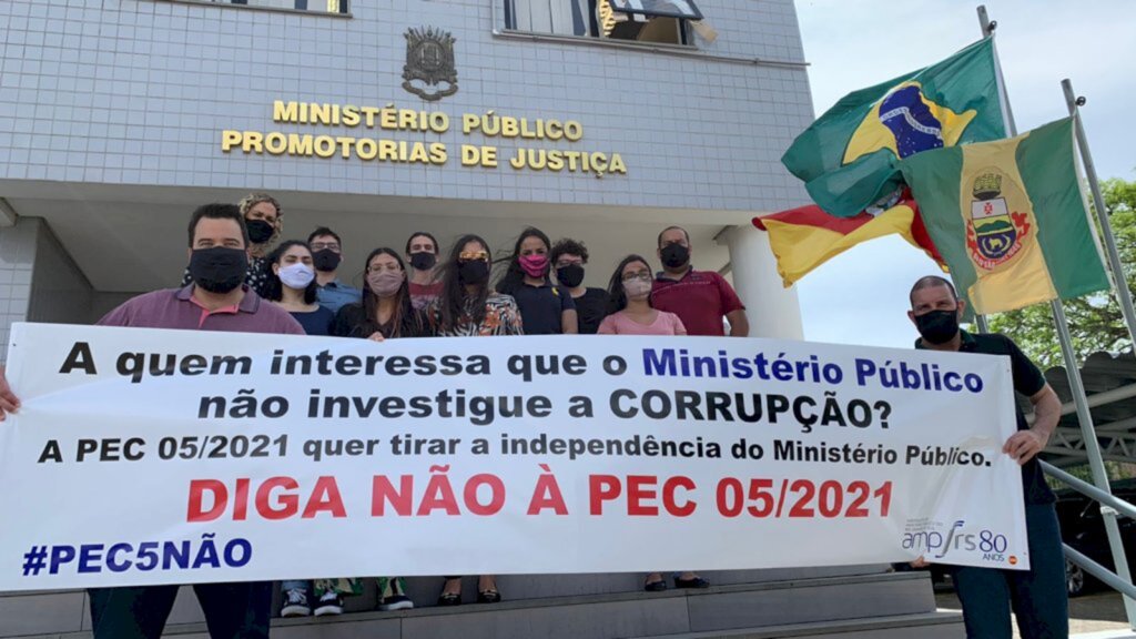 Promotoria de Justiça reforçam ações em protesto contra a PEC da vigança