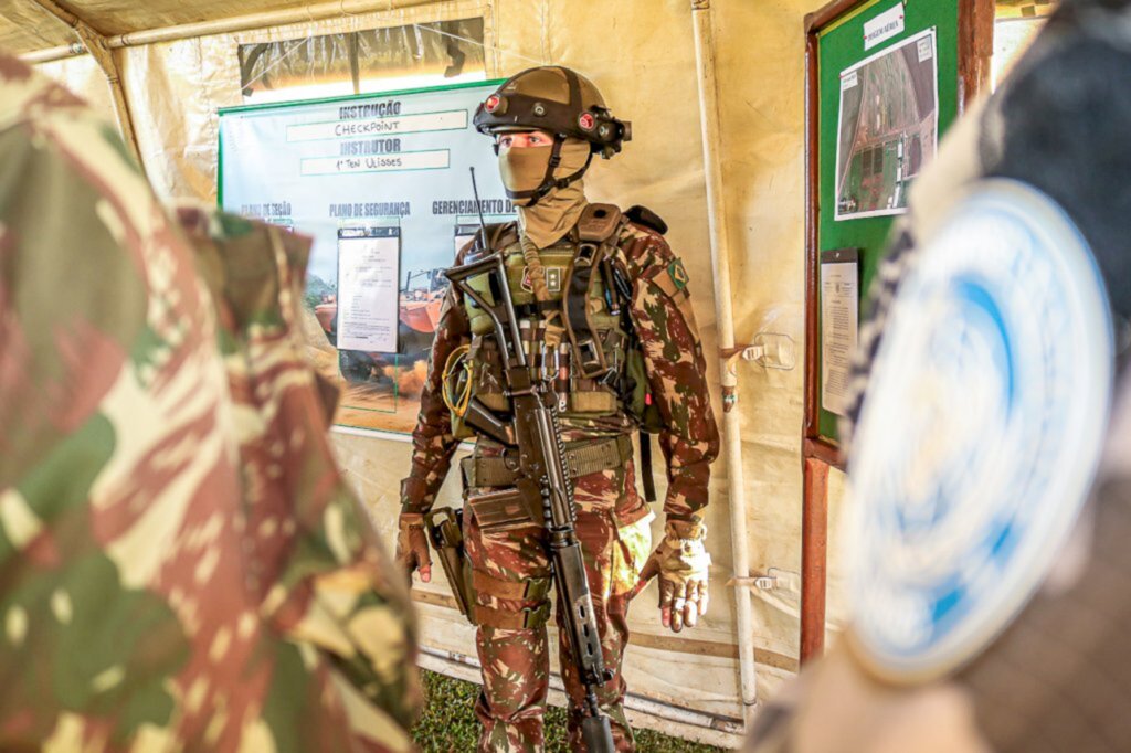 Exército realiza 1º estágio de capacitação de pelotão de engajamento para tropas da ONU do Brasil