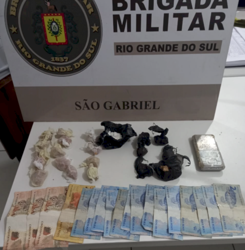 RPO da Brigada Militar prende traficante com crack e cocaína